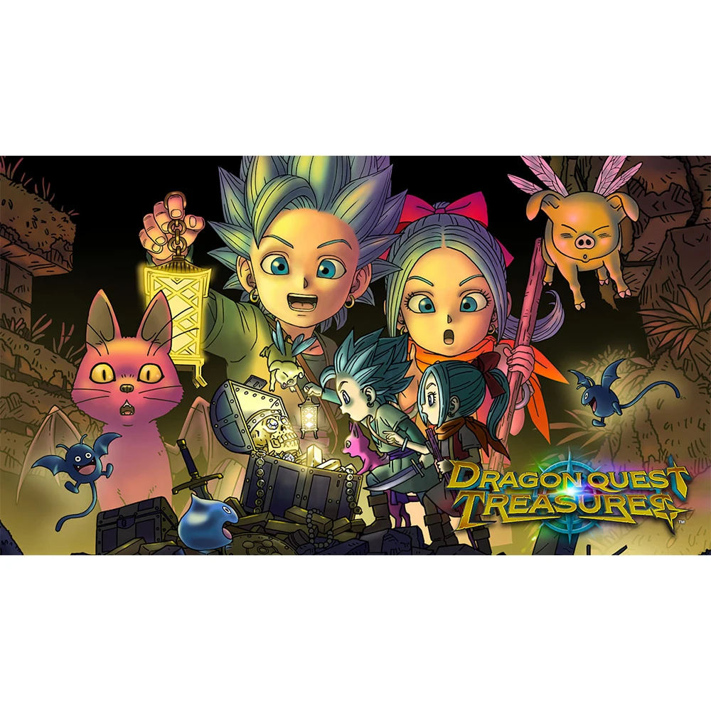 Nintendo Switch Game Deals - DRAGON QUEST TREASURES - Games Cartridge Physical Card for Switch OLED Lite thumbnail 3