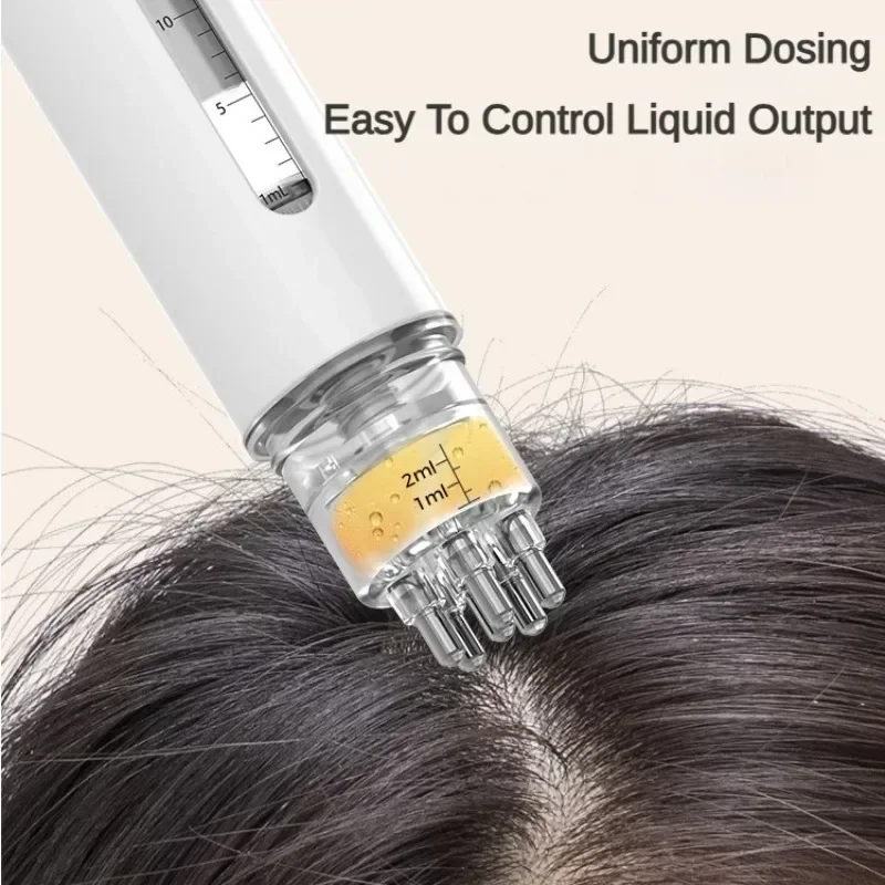 Portable Scalp Applicator Liquid Comb Mini Massage Comb Essential Oil Liquid Guiding Massager Anti Hair Loss Scalp Care Tools thumbnail 4