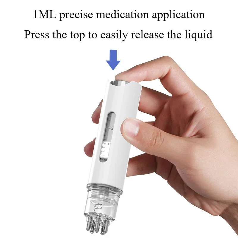 Portable Scalp Applicator Liquid Comb Mini Massage Comb Essential Oil Liquid Guiding Massager Anti Hair Loss Scalp Care Tools thumbnail 2