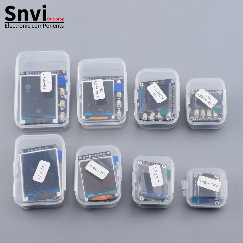 Snvi TFT IPS LCD Display Module 0.96/1.3/1.44/1.8 inch 7P SPI Interface ST7735 ST7789 Driver Color Screen for Arduino ESP32 thumbnail 6