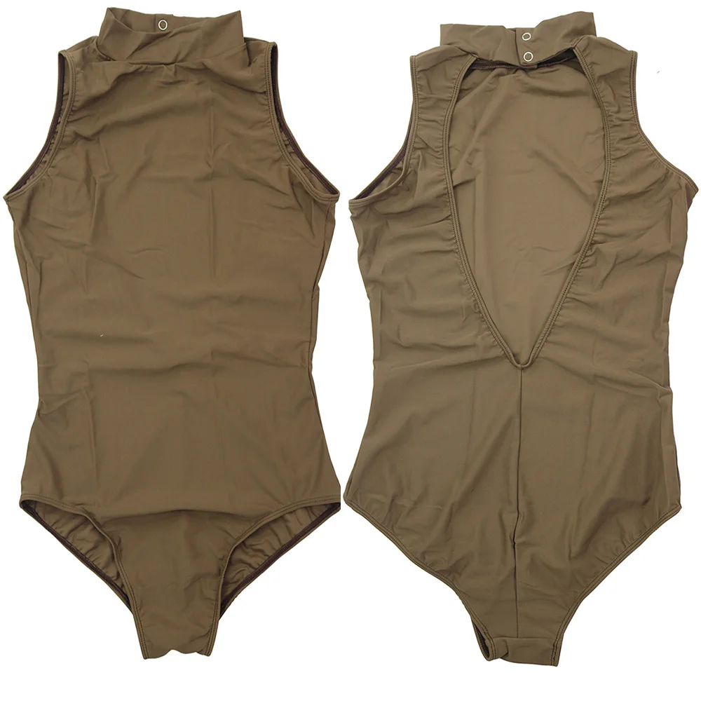 Speerise  Kids Ballet Leotard Open-back Sleeveless Turtleneck Girls Gymnastics Spandex Toddler Romper Dance suit Costumes thumbnail 6