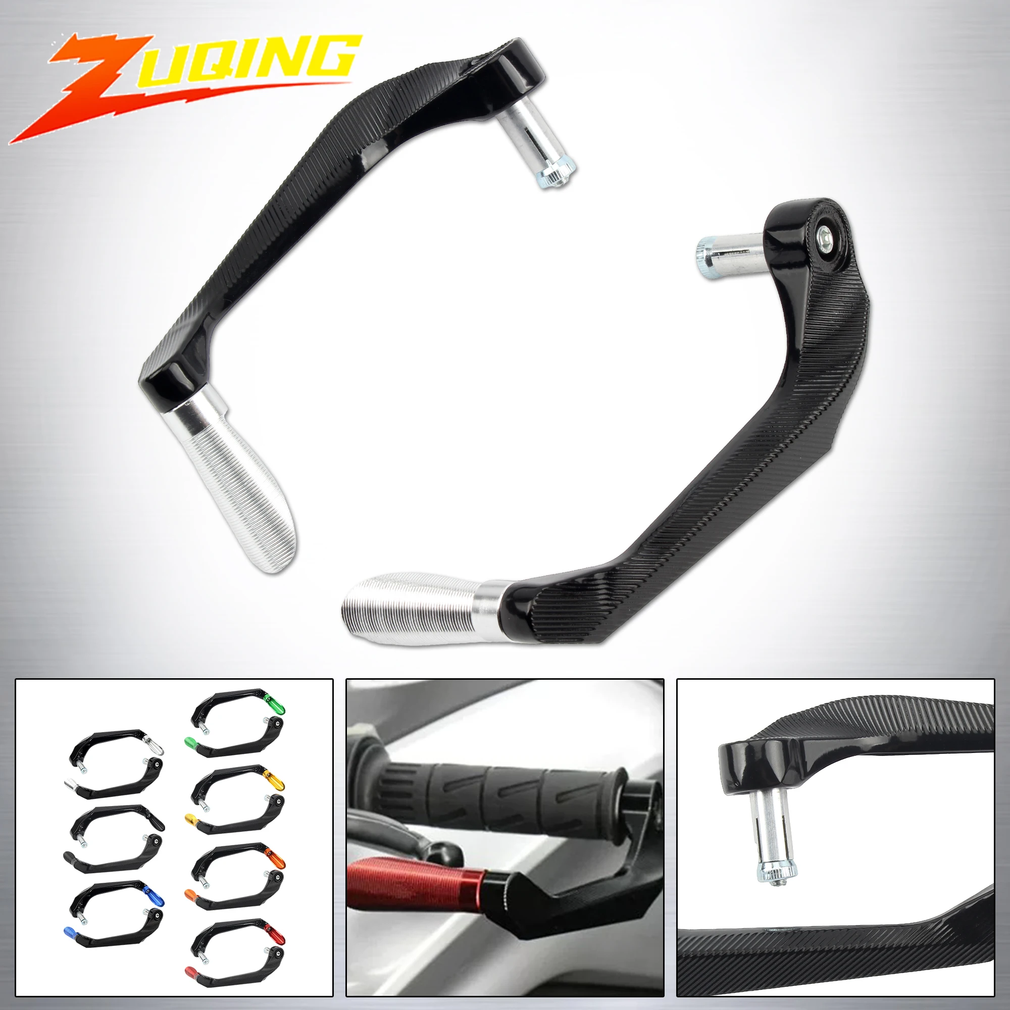 Universal Motorbike Brake Clutch Levers Guard Protector Anti-Fall Protection Motorcycle Handguard For Yamaha Kawasaki Honda