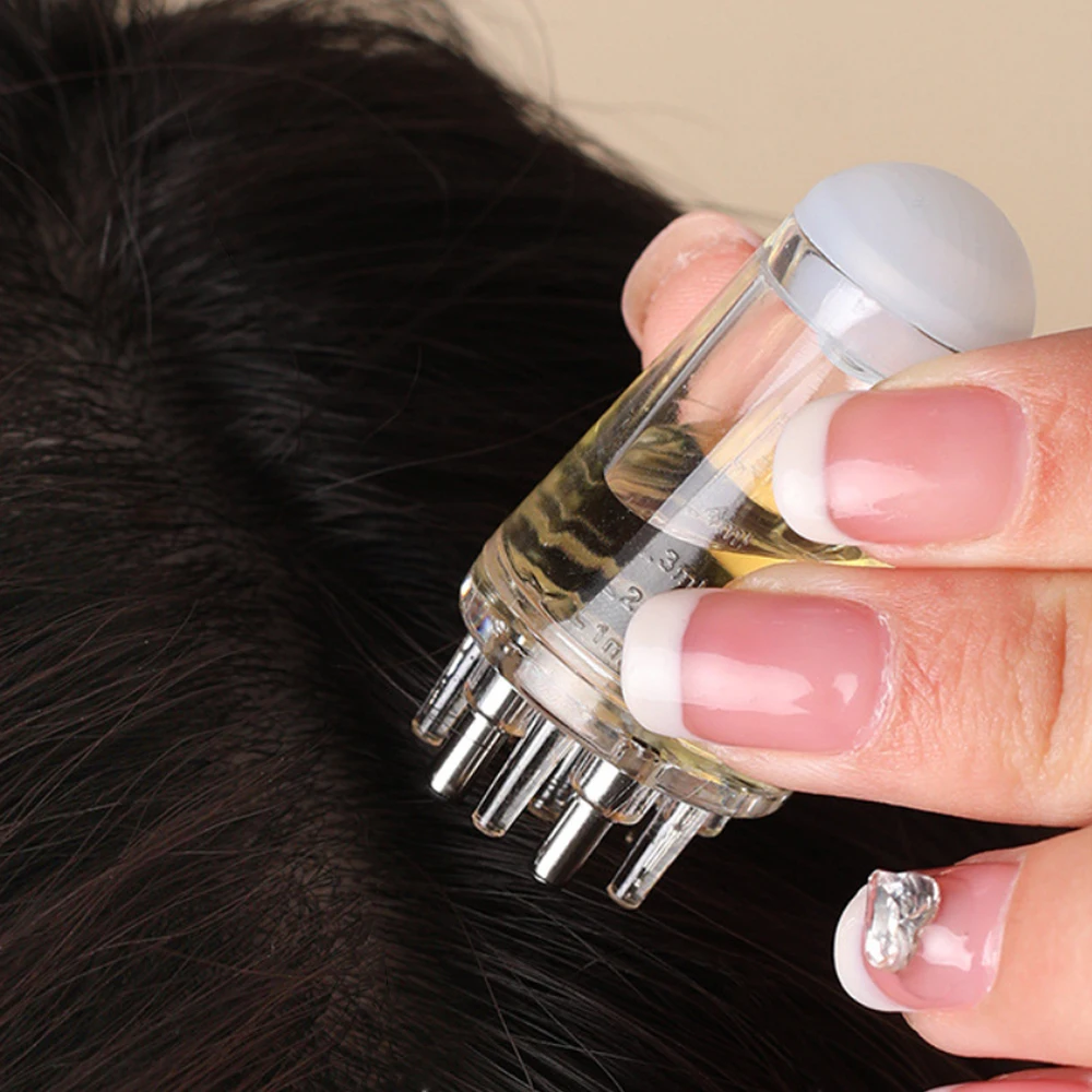 Scalp Applicator Liquid Comb for Hair Scalp Treatment Essential Oil Liquid Guiding Massager Comb Hair Growth Serum Oil Apply thumbnail 5