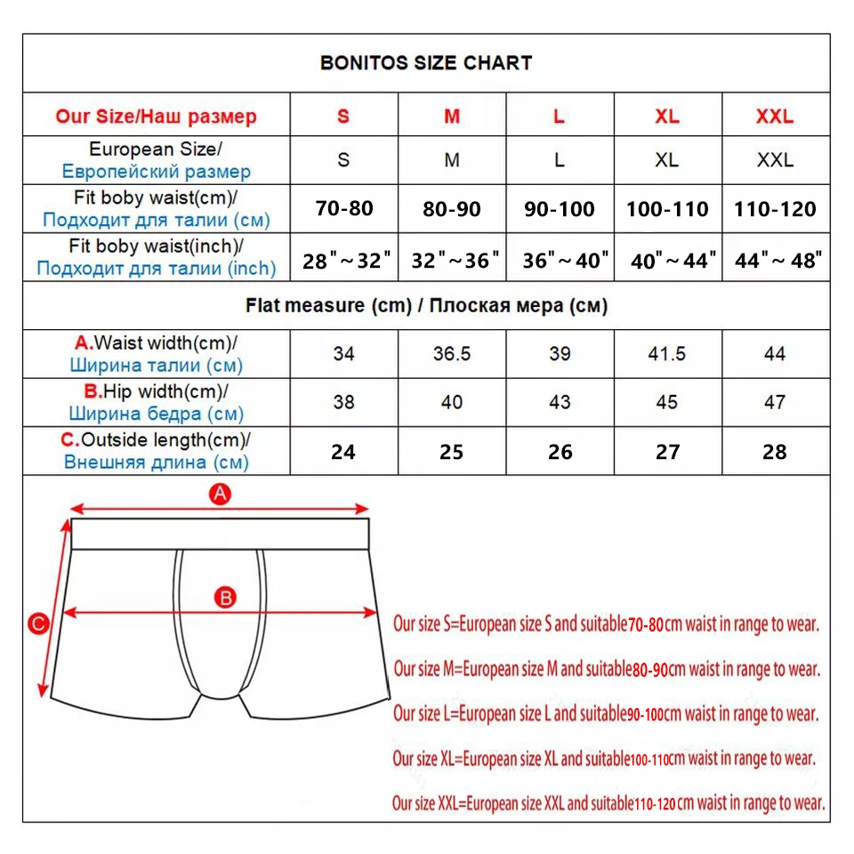 4pcs black Mens Underware Men Boxer shorts Cotton Underwear for man Boxers Sexy Male Underpants Men's Panties Brand thumbnail 3