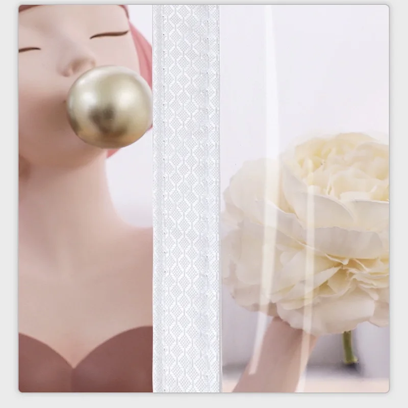 Air conditioning door curtains, partition curtains,anti slip air conditioning, transparent magnetic suction No punching required thumbnail 4