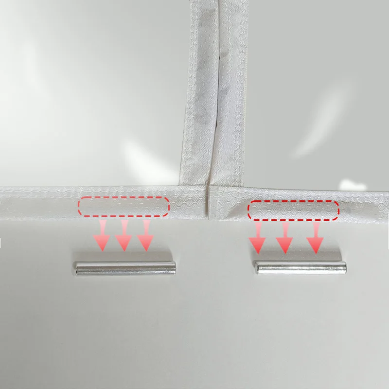 Air conditioning door curtains, partition curtains,anti slip air conditioning, transparent magnetic suction No punching required thumbnail 6