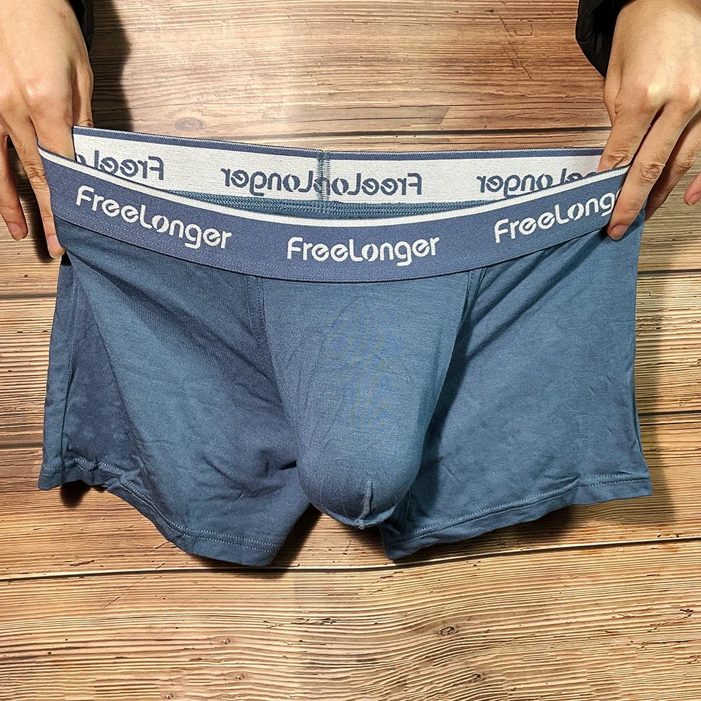 Man Bulge Pouch Underpants Underwear Unique Enhancing Thin Crotch Low Waist Lingerie Panties Elastic Super Big U-Concex Boxers