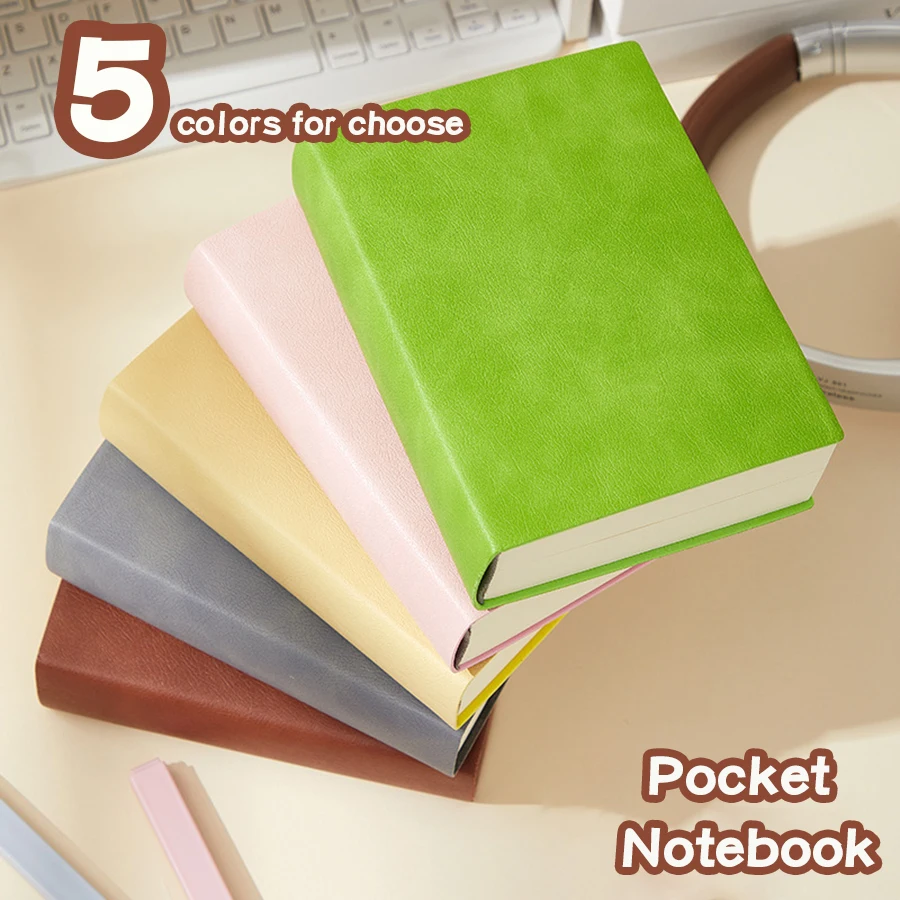 Super Thick Notebook (640pages) A6 Creativity Stationery Blank Notepads Pu cover School Office Supplies (Sketching and Graffiti) thumbnail 4