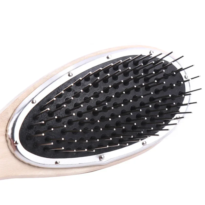 Hair Brush for Wigs Anti Static Steel Comb for Tangle Hair Extensions Wig Brush thumbnail 5