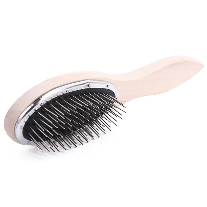 Hair Brush for Wigs Anti Static Steel Comb for Tangle Hair Extensions Wig Brush thumbnail 3