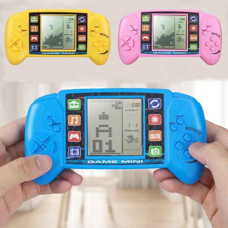 3.5 Inch Large Screen Pocket Handheld Game Players Classic Retro for Tetris Game Machine Kids Children Electronic Toys Console thumbnail 2