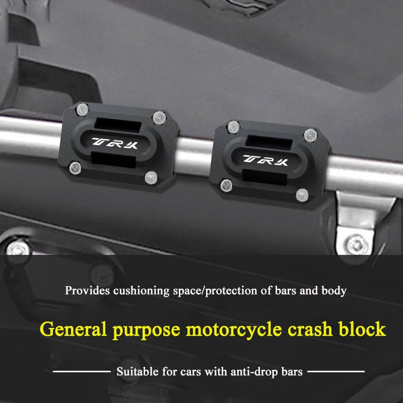 For Benelli TRK502 TRK502X TRK 702 251 800 502 TRK 502X LEONCINO 250 Motorcycle Engine Crash bar Protection Bumper Guard Block thumbnail 2
