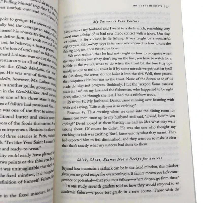 Mindset The New Psychology Of Success English Book by Carol S. Dweck Foreign Literature Inspirational Book thumbnail 3