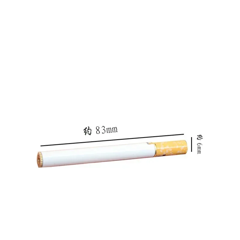 Mini Soft Flame Lighter Cigarette Style Grinding Wheel Flint Torch Gas Lighters Pocket Lighter Cigarette Accessories Gadget Gift thumbnail 4