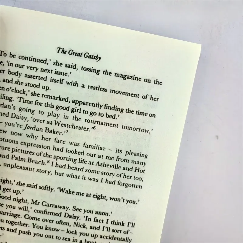 The Great Gatsby Novel Book English Bilingual Literature Famous Novella Books Child Adult No Deletions Fiction thumbnail 3