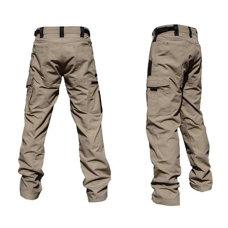 Wear Resistant Work Pant Man Multi-pocket Straight Cargo Trousers Outdoor Jogging Tactical Pants Spring Autumn Casual Trousers thumbnail 3
