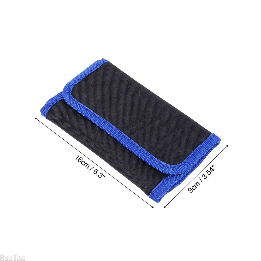Up Storage Roll Tool Bag with Small Bag for Screwdriver Screw Professional Screwdriver Bits thumbnail 6