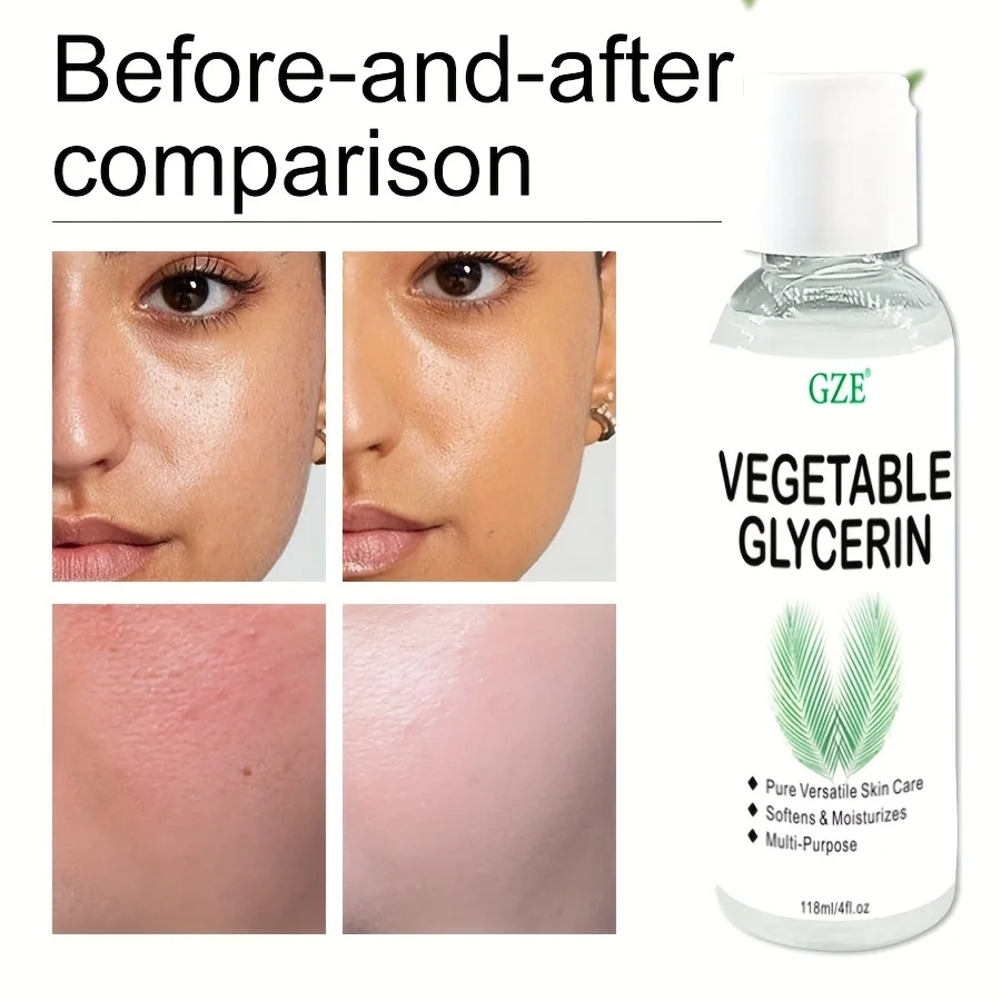 GZE Vegetable Glycerin, 100% Pure, Versatile Skin Care, Softening and Moisturizing, Multi-PURPOSE AND VERSATILE SKIN CARE thumbnail 3