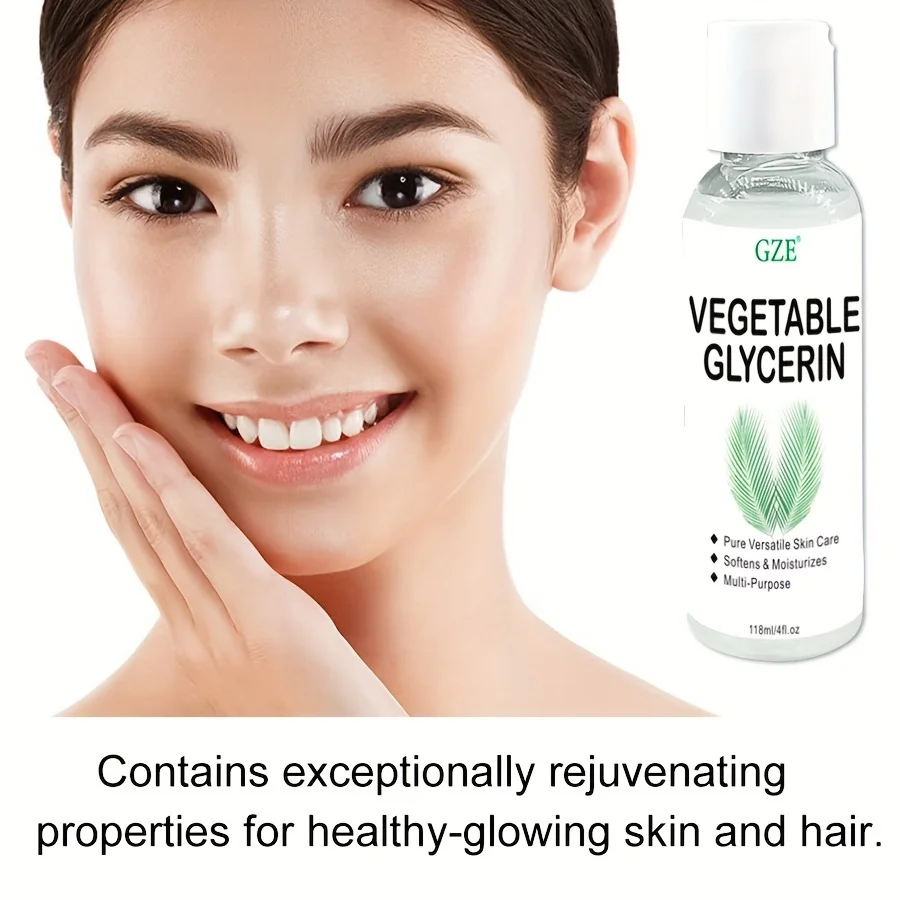 GZE Vegetable Glycerin, 100% Pure, Versatile Skin Care, Softening and Moisturizing, Multi-PURPOSE AND VERSATILE SKIN CARE thumbnail 4
