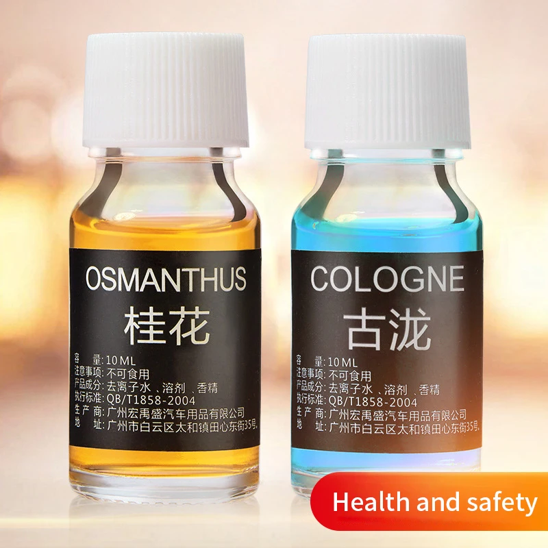 Car Air Freshener Perfume Refill Natural Plant Essential Oil Aroma Diffuser Fragrance Humidifier Essential Oil Freshener 10ml thumbnail 3