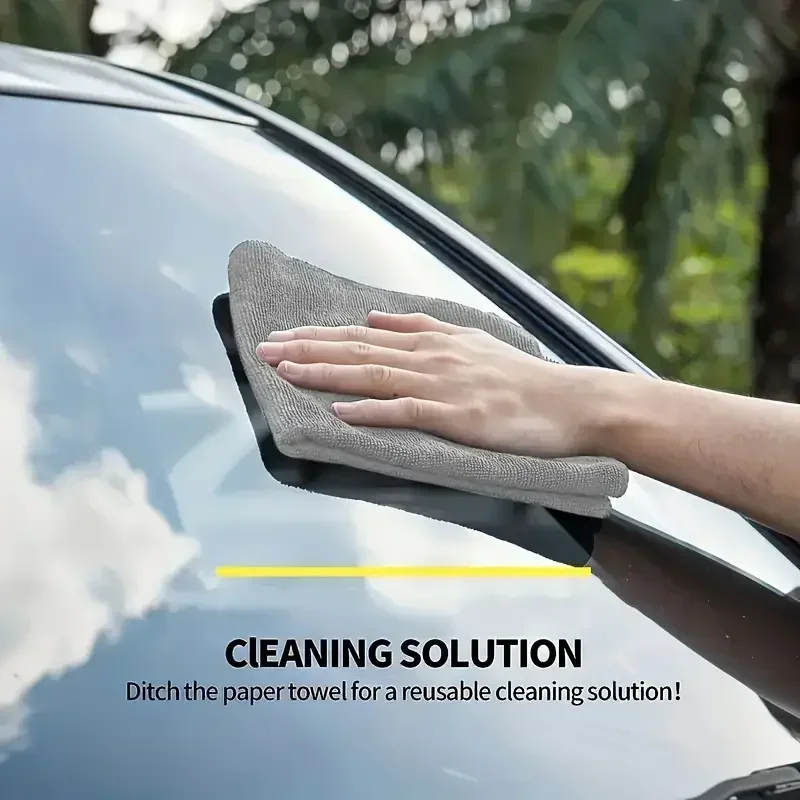 Microfiber Cleaning Cloths for Bicycle Car Kitchen Towel Absorbent Soft And Stain-removing Cloth Reusable Cleaning Towels thumbnail 4