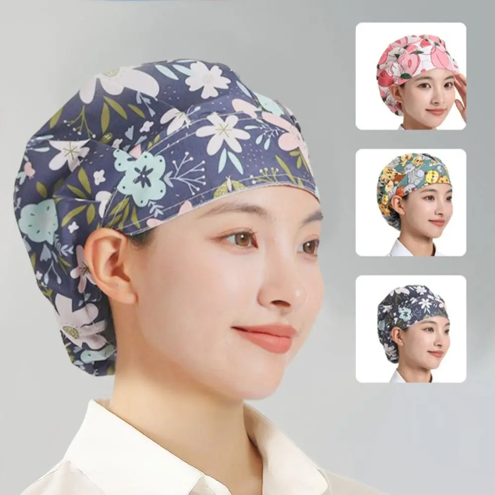 Adjustable Catering Chef Hat Dustproof Oil and Soot Resistant Work Hat Breathable Cafe Bar Baker Hat Restaurant Canteen Bakery thumbnail 4
