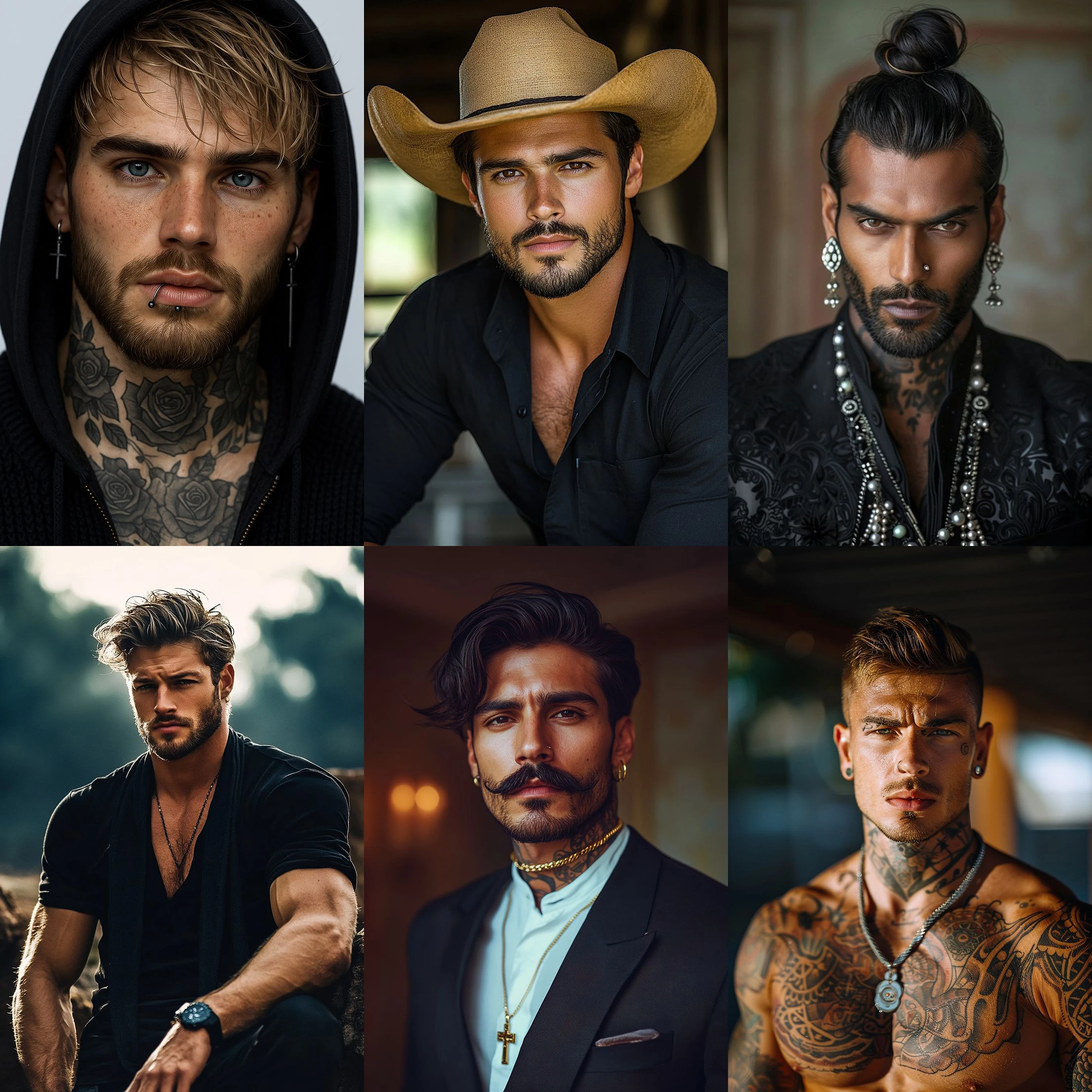 Fake Beard Trimmable and No itching Fake Mustache Realistic Faux Facial Hair for Men Theatrical/Holiday/Drama/Party/Movie thumbnail 6