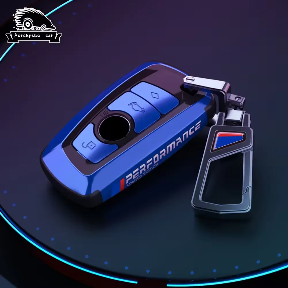 New Car Remote Key Case Cover For BMW 1 2 3 4 5 6 7 Series X6 X5 X4 X3 X1 F36 F25 F26 F30 F34 F10 F07 F20 Z10 PC Key Accessories thumbnail 3