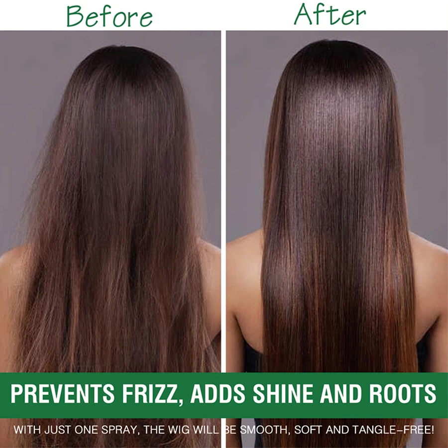 100ml Wig Milk Spray Moisturizing Care Spray for Wig Synthetic Hair Prevent Frizz Leave-in Conditioner for Wigs Smooth and Shine thumbnail 5