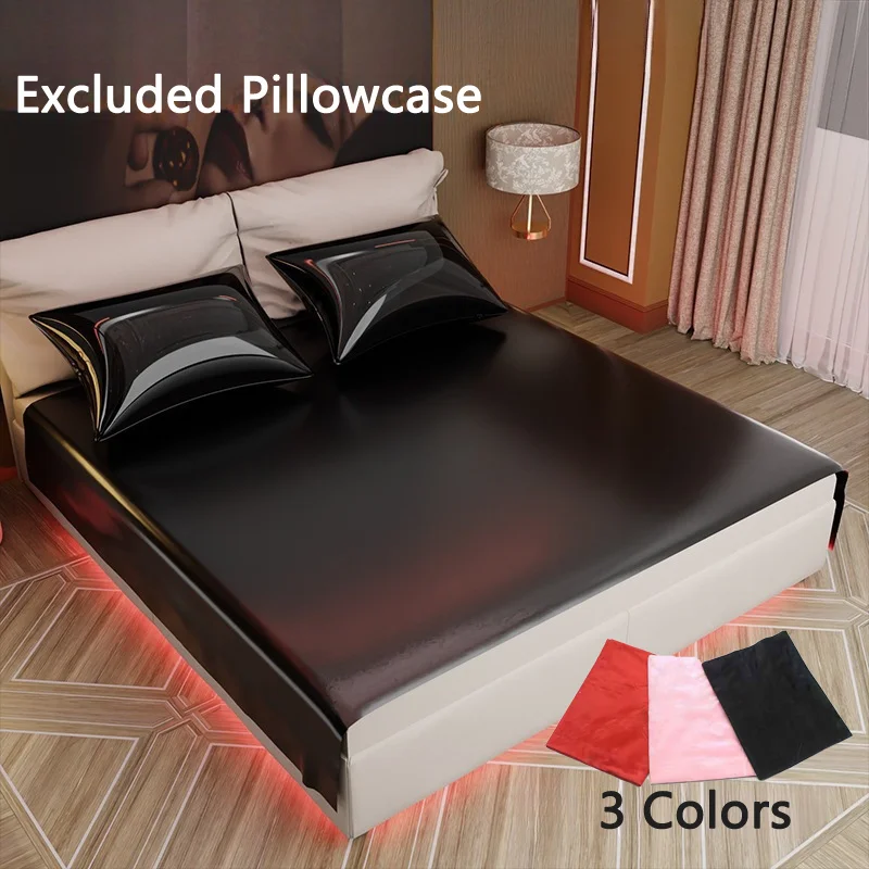 Couple Waterproof Cloth Sheet PVC Plastic Adult Accessories Solid Bed Multi-purpose Hypoallergenic SPA Bedding Diaper Flat Sheet