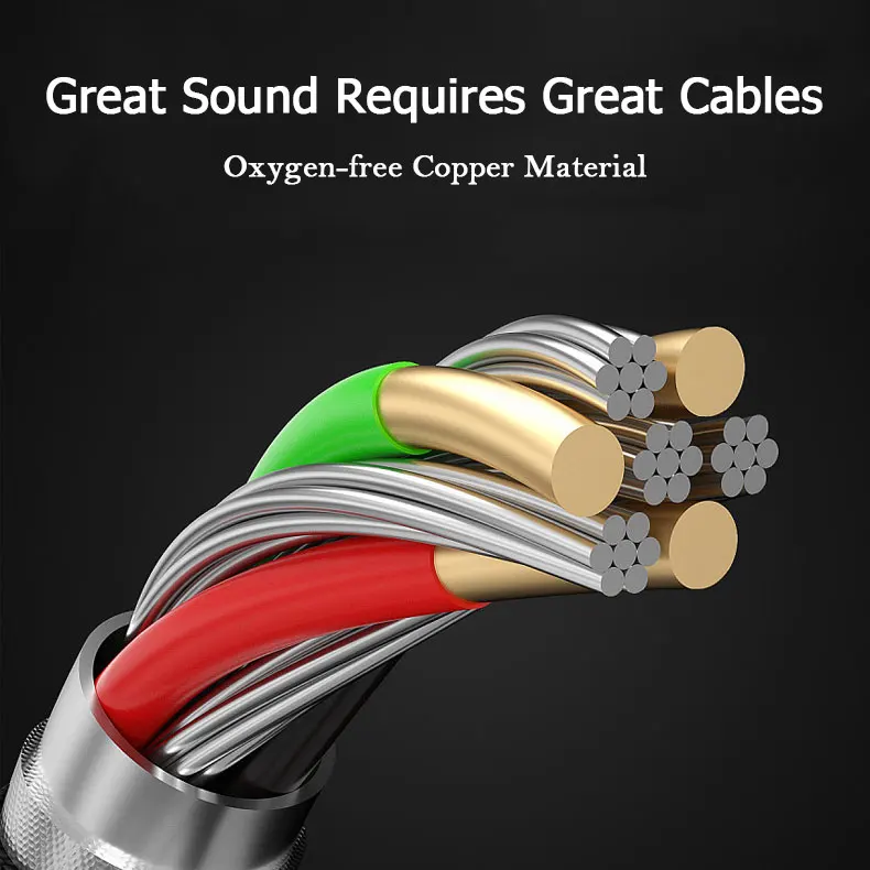 3.5mm Wired Headphones In Ear Headset Wired Earphones with Microphone Stereo Earbuds Sports for Samsung Huawei Xiaomi Phones MP3 thumbnail 5