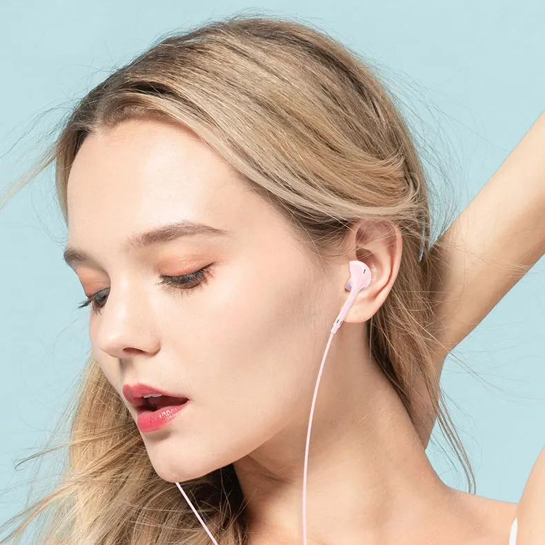 3.5mm Wired Headphones In Ear Headset Wired Earphones with Microphone Stereo Earbuds Sports for Samsung Huawei Xiaomi Phones MP3 thumbnail 4