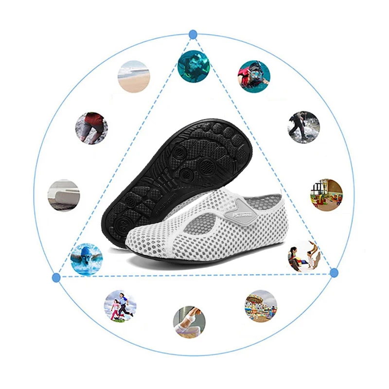 Unisex outdoor water shoes Comfortable quick drying beach socks Barefoot shoes Men women Swimming sneakers Yoga casual shoes thumbnail 4