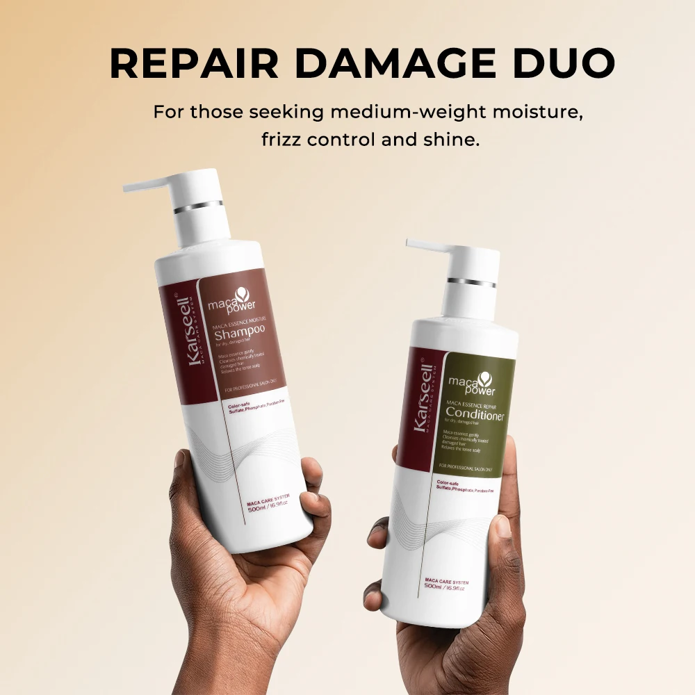 Karseell Collagen Hair Treatment Repair Conditioning, Shampoo and Conditioner for Dry Damaged Hair All Hair Types Hair care Gift thumbnail 3