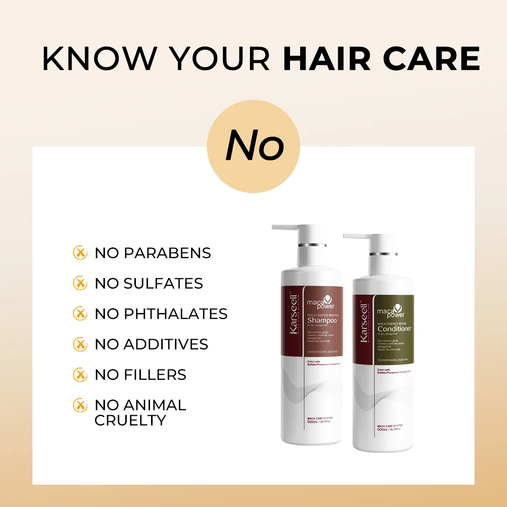 Karseell Collagen Hair Treatment Repair Conditioning, Shampoo and Conditioner for Dry Damaged Hair All Hair Types Hair care Gift thumbnail 5