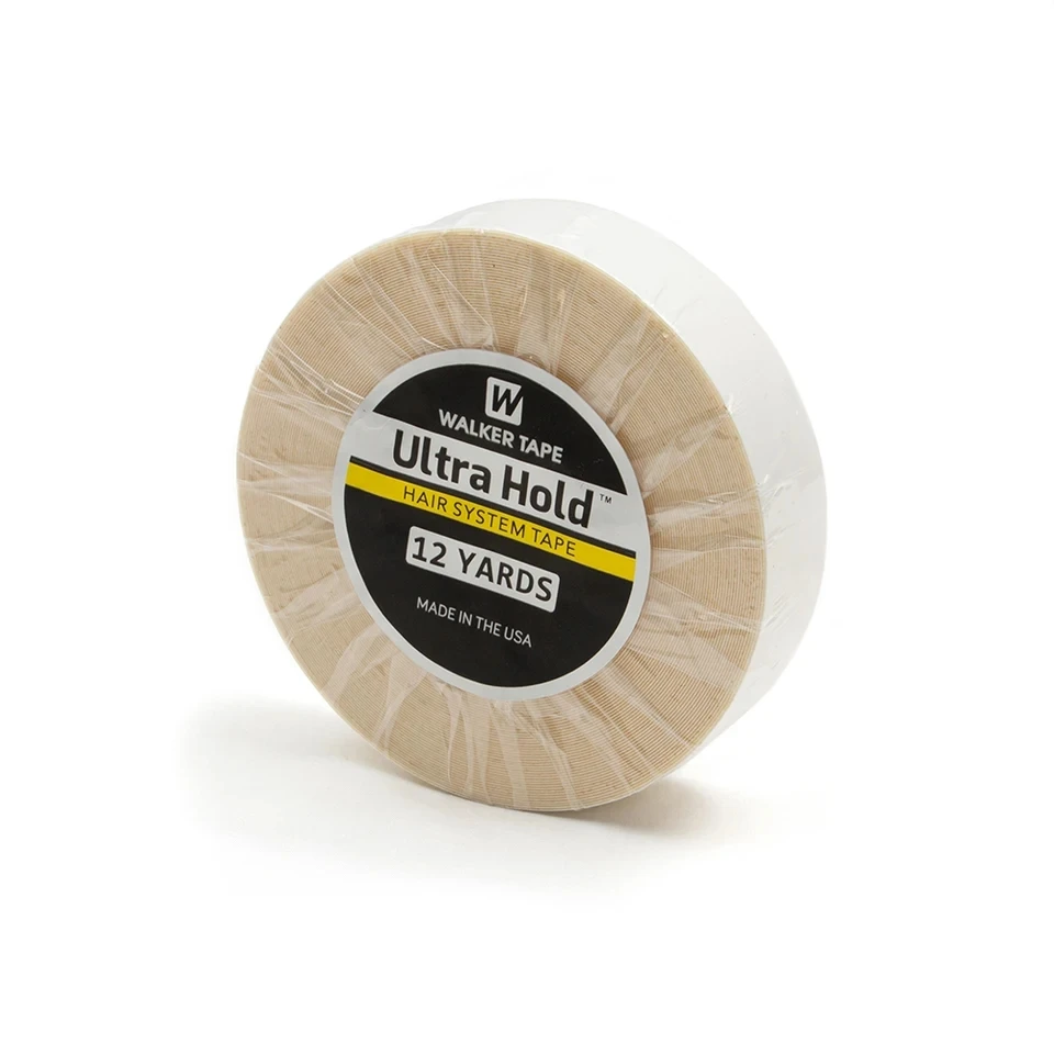 Lace Wig Tape Glue for Hair Extensions Ultra Hold Adhesive Tape Glue for Wig 3/12 Yard Lace Wig Glue Hair System Tape For Toupee thumbnail 5