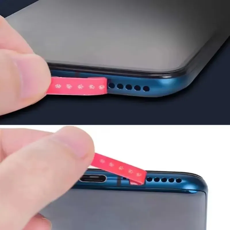 Universal Phone Speaker Dust Removal Glue Speaker Grid Cover Dust Sticker Cleaning Glue Cleaning Kit Belt for iPhone 14 Xiaomi thumbnail 3