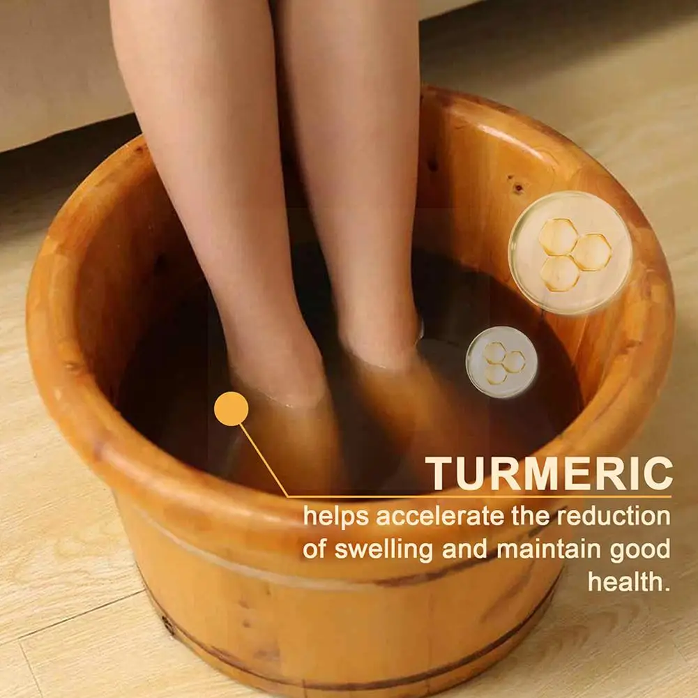 30-Herb Detox Foot Bath Beads  Promote Blood Circulation Improve Sleep Stress Remove Moisture Detox Shaping Cleansing Foot Soak thumbnail 3