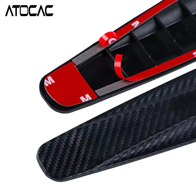 4PCS Car Bumper Guard Strip PVC Door Edge Protection Anti Scratch Collision Trim Front Rear Corner Vehicle Exterior Accessories thumbnail 4