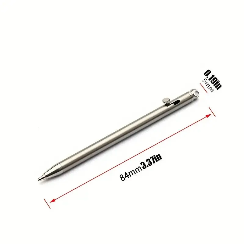 Portable Mini Titanium Pen EDC Gadget Outdoor Personality Creative Signature Pen thumbnail 4