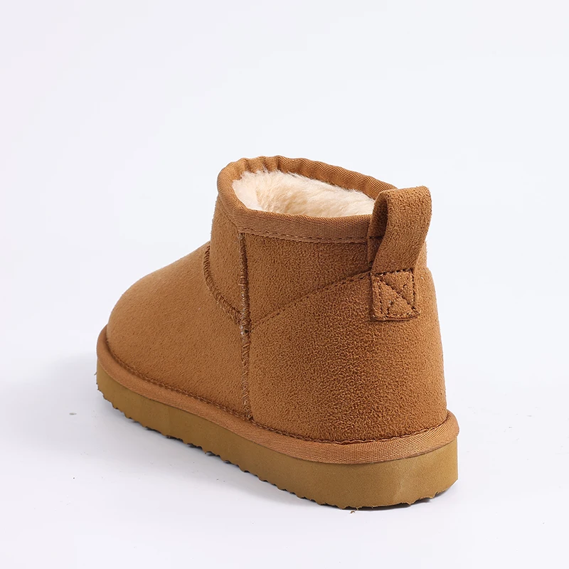 Smile PoP New Winter Cotton Women Boots Warm Suede Women Shoes Casual Plush Mini Cotton Snow Boots Nonslip Furry Ankle Shoes thumbnail 4