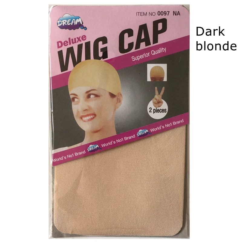 2 Pieces/pack Cheap Hair New Stocking Cap For Wigs Net For Wigs Bald Cap Nylon Stocking Wig Cap Stretchy thumbnail 5