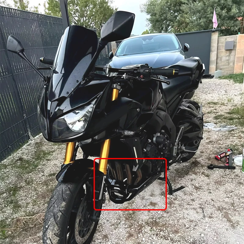 For YAMAHA FZ1S FZ1N FZ1 ABS 2006-2011 2012 2013 2014 Motorcycle Belly Pan Engine Spoiler Lower Fairing Frame Panel Protector thumbnail 2