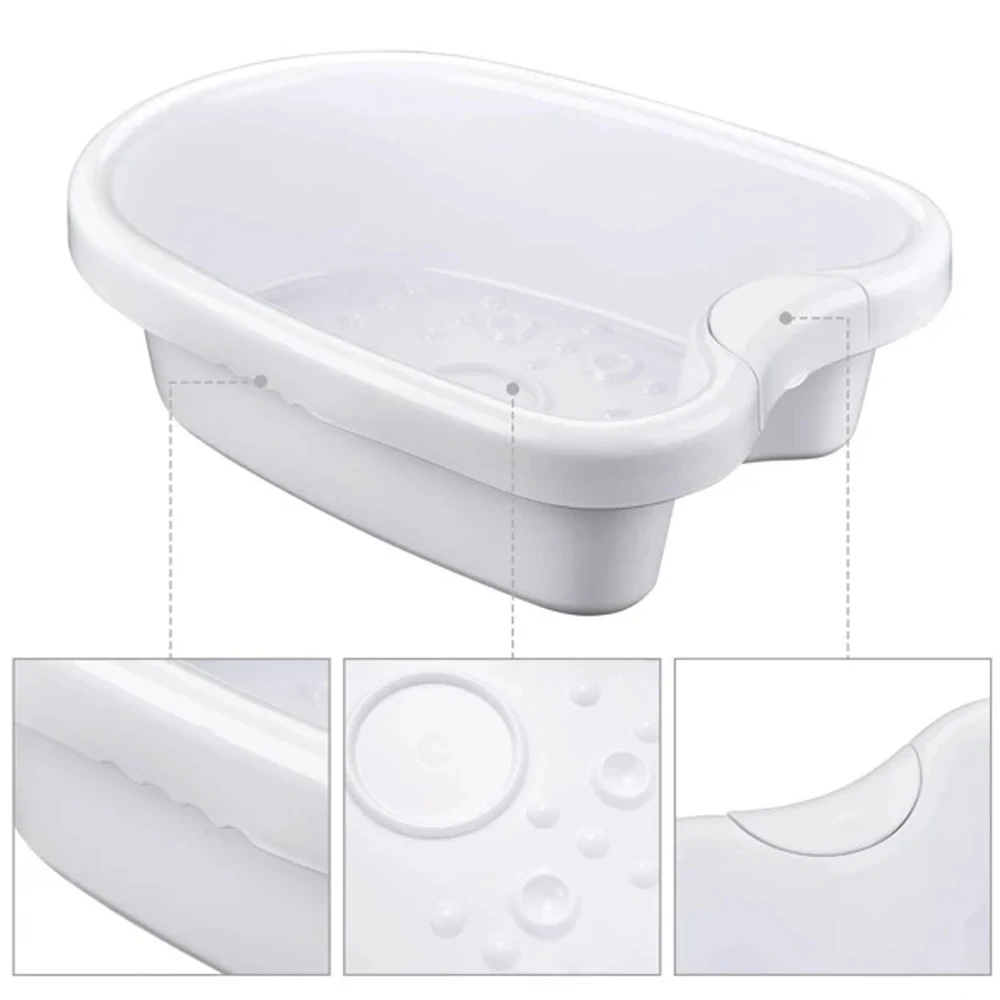 Detox Ion Foot Spa Bath Basin for FootBath Cleanse Footspa Vibration Best Foot Bath Arrays Aqua Fold Basin Health Care Therapy thumbnail 4