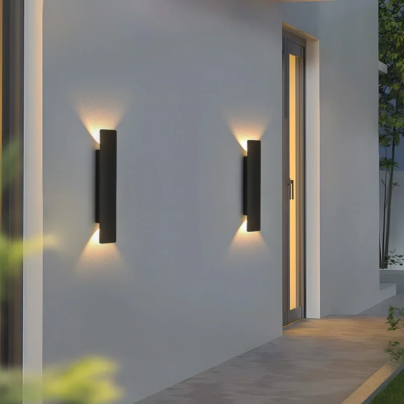 Modern Led Waterproof Outdoor Up Down Wall Lamp IP65 Aluminum 18w LED Wall Light Indoor Decorated Wall Sconce thumbnail 6