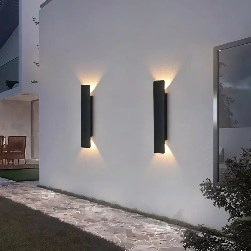 Modern Led Waterproof Outdoor Up Down Wall Lamp IP65 Aluminum 18w LED Wall Light Indoor Decorated Wall Sconce thumbnail 2