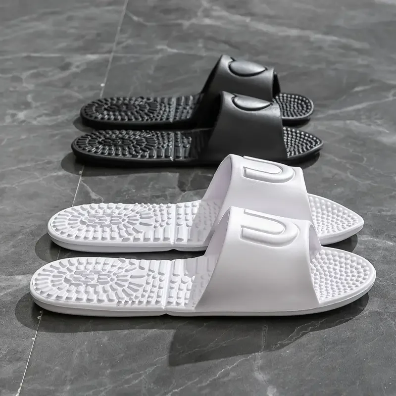 EVA Soft Foldable Slippers for Women Portable Travel Indoor Bathroom Massage Sandals Unisex Quick Dry Non Slip Flat Home Slides thumbnail 3