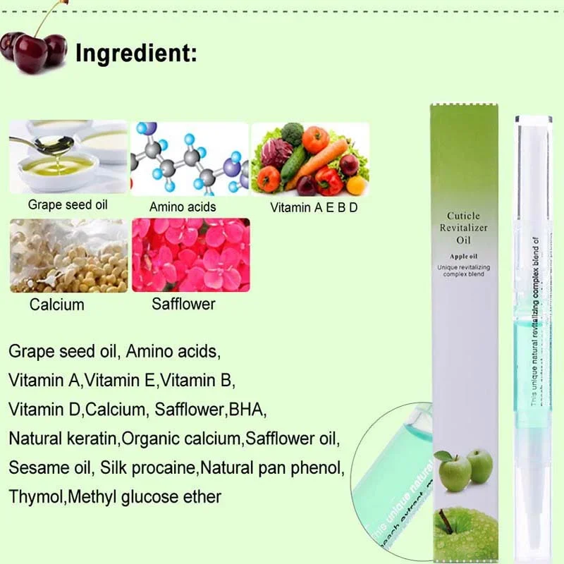 Nail Nutritional Oil Pen 9 Scent Nail Care Cuticle Regeneration Oil Preventive Nail Nail Polish Nourishing Skin Pen thumbnail 4