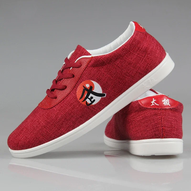 Kung Fu Shoes Tai Chi Martial Arts Sports Wing Chun Wushu Exercise Sneakers Men Ladies Gongfu Shoes thumbnail 5
