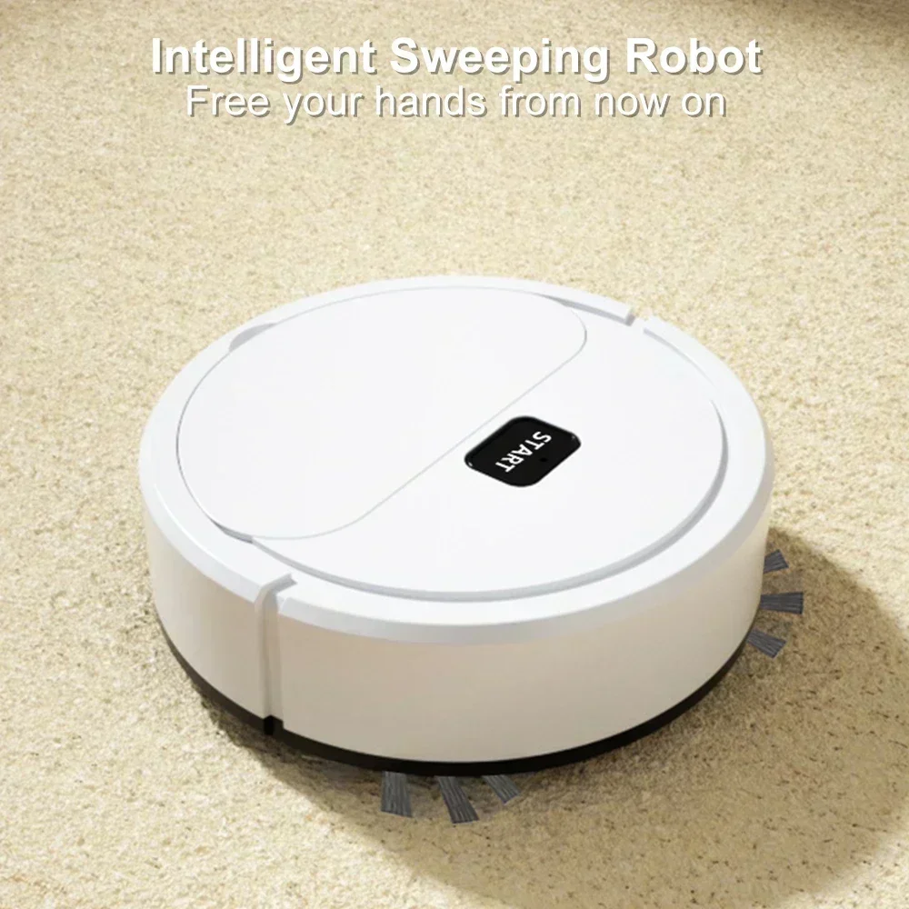 Fully Automatic Sweep Vacuum Cleaner Sweeping Robot Mopping The Floor Mini Cleaner Home Use Lazybones Intelligent 3 In1 Sweeper thumbnail 3